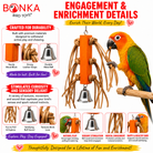 2581 Leather Tassel - Bonka Bird Toys