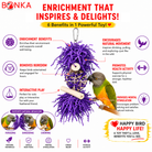 3885 Sola Heart Log - Bonka Bird Toys