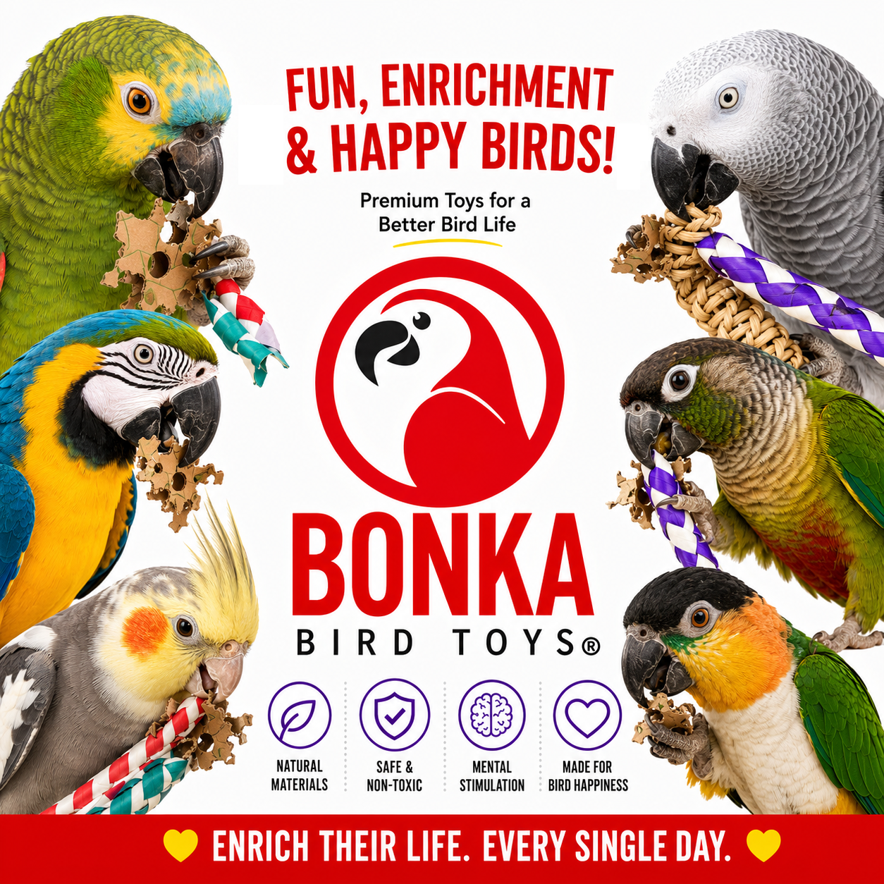1242 Helix - Bonka Bird Toys