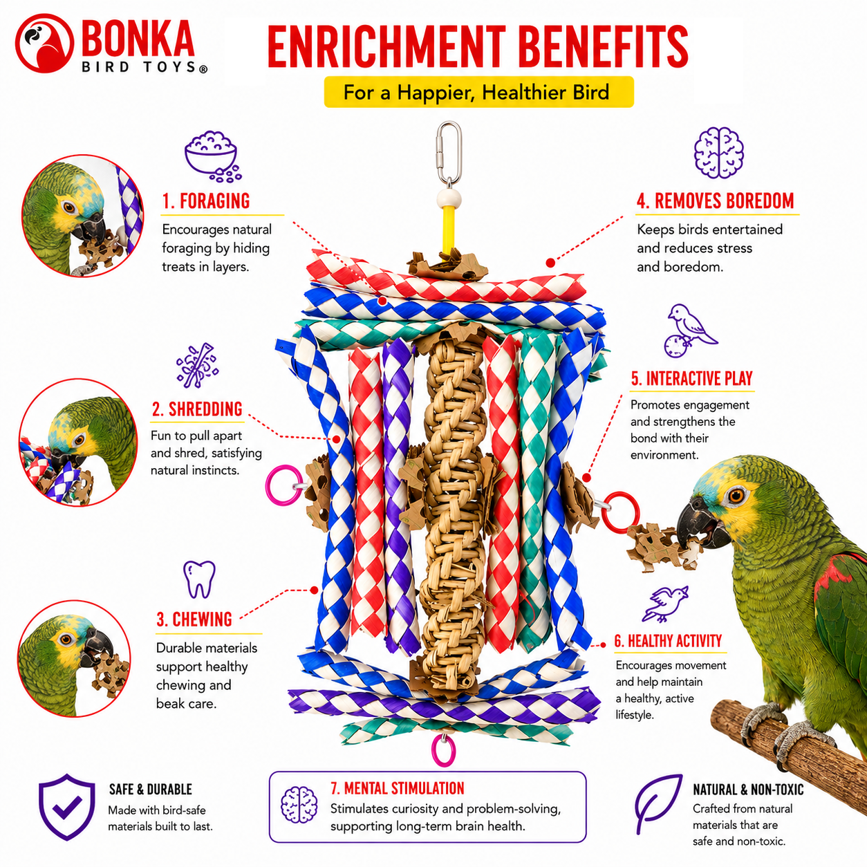 1242 Helix - Bonka Bird Toys