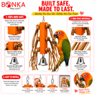 2581 Leather Tassel - Bonka Bird Toys