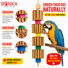 3750 Big Quad Blocks N Cube - Bonka Bird Toys