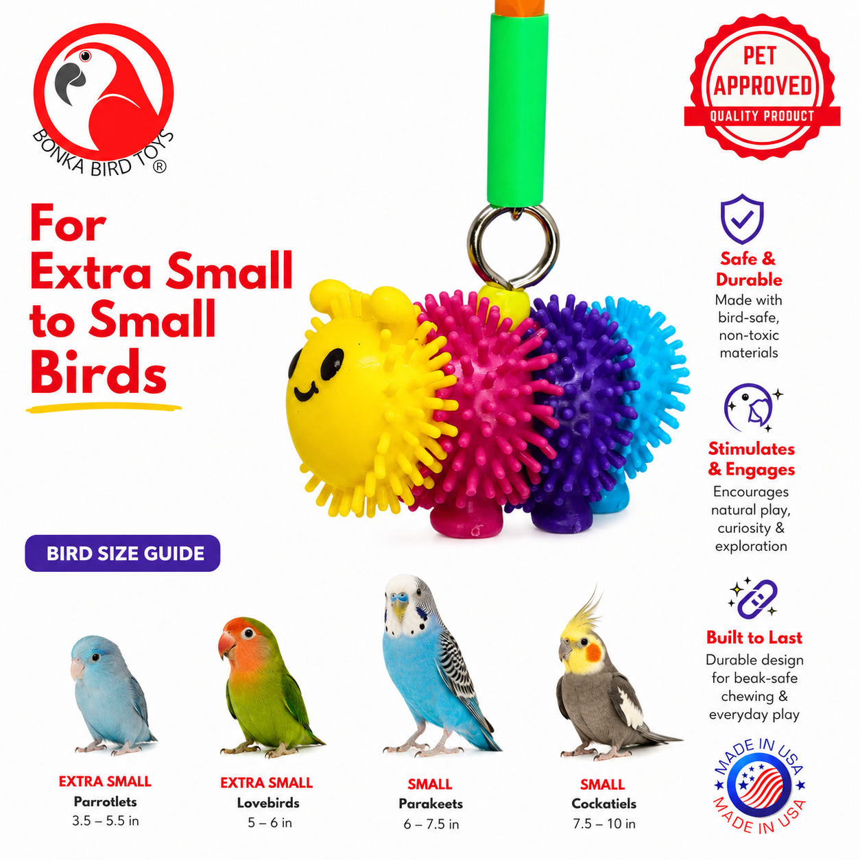 3431 Bonka Bug - Bonka Bird Toys