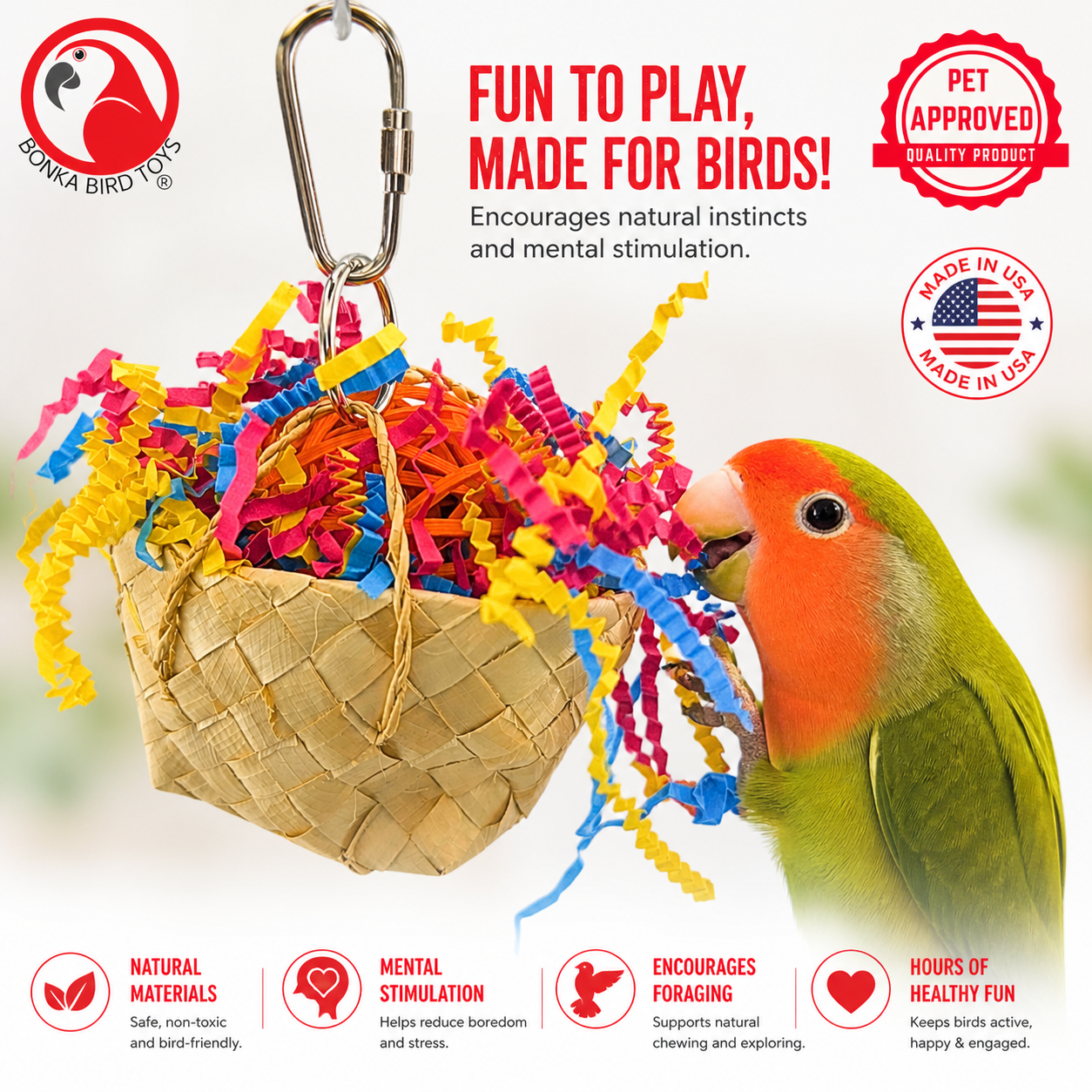 1007 Goody Bag - Bonka Bird Toys