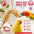 1315 Natural V Step - Bonka Bird Toys