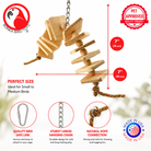 1315 Natural V Step - Bonka Bird Toys