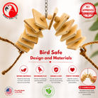 1315 Natural V Step - Bonka Bird Toys