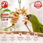 1315 Natural V Step - Bonka Bird Toys