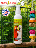 White Rainforest Mist Cockatoos and Macaw 8oz - Bonka Bird Toys