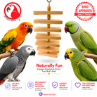 2787 Natural Slat Chewer - Bonka Bird Toys