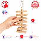 2787 Natural Slat Chewer - Bonka Bird Toys
