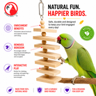 2787 Natural Slat Chewer - Bonka Bird Toys