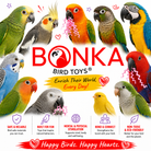 Spotty Sola Foraging Bird Toy - Bonka Bird Toys