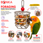 2885 Small Baffle Cage - Bonka Bird Toys