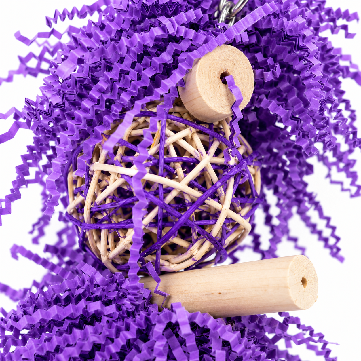 3885 Sola Heart Log - Bonka Bird Toys