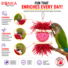 3885 Sola Heart Log - Bonka Bird Toys