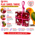 2764 Heart Box Forager - Bonka Bird Toys