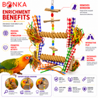 2677 Big Duo Helix - Bonka Bird Toys