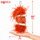 3885 Sola Heart Log - Bonka Bird Toys