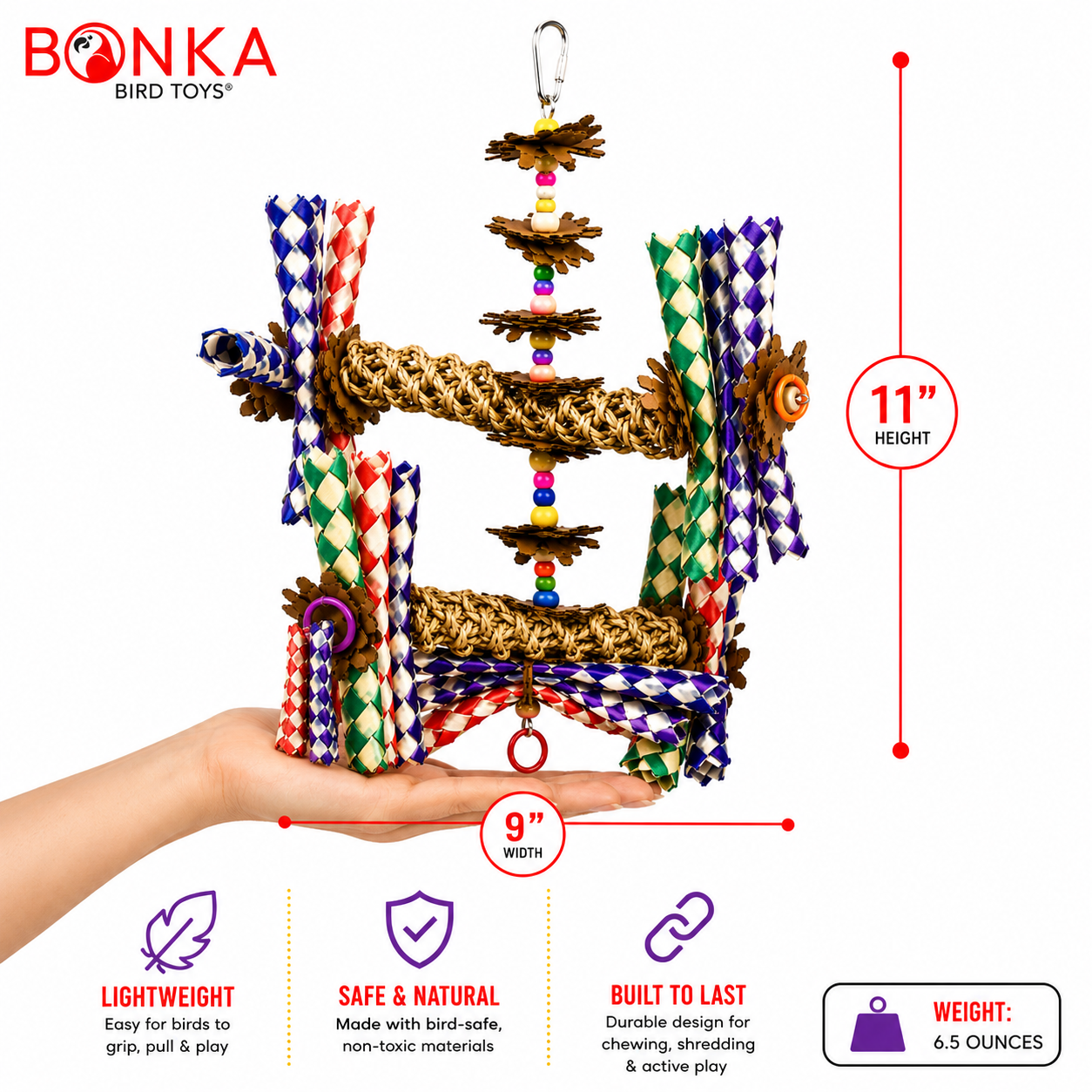 1241 Double Helix - Bonka Bird Toys