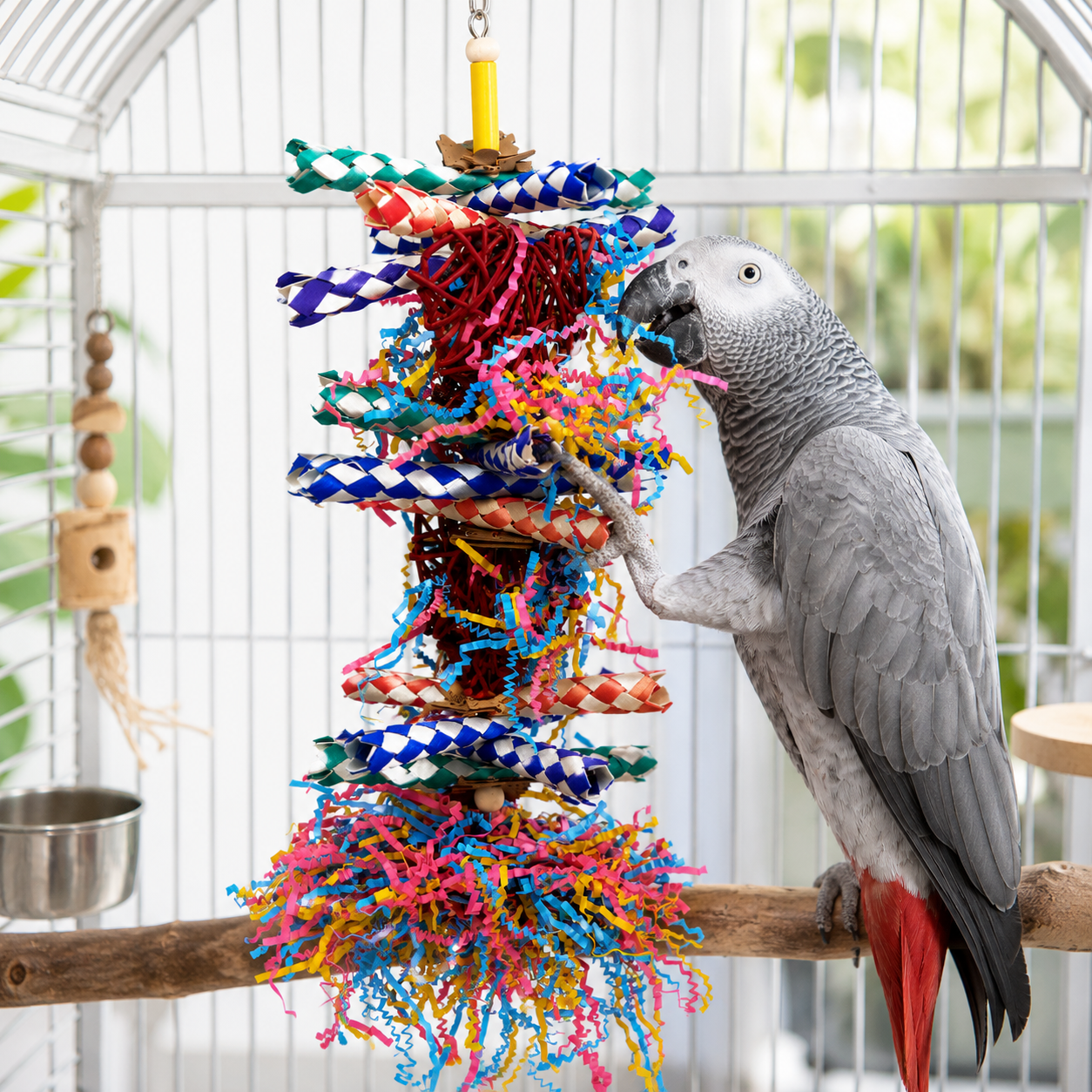 1042 Duo Foraging Heart - Bonka Bird Toys