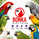 2304 Spikey Rainbow Pull - Bonka Bird Toys