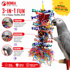 1042 Duo Foraging Heart - Bonka Bird Toys