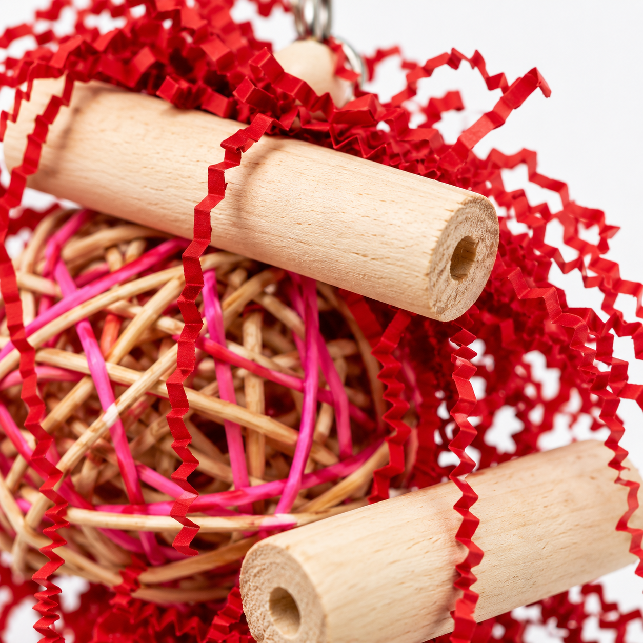 3885 Sola Heart Log - Bonka Bird Toys