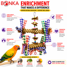 1241 Double Helix - Bonka Bird Toys