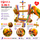 2677 Big Duo Helix - Bonka Bird Toys
