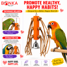 2581 Leather Tassel - Bonka Bird Toys