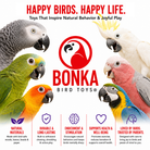 1042 Duo Foraging Heart - Bonka Bird Toys