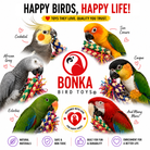 1730 Foraging Heart - Bonka Bird Toys