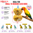 3291 Large Duo Paper Puff - Bonka Bird Toys