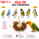 3866 Natural Foraging Star - Bonka Bird Toys