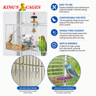 Seed No Mess Bird Feeder - Bonka Bird Toys