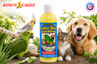 Kings Cages Feather Shine Shampoo 17oz - Bonka Bird Toys
