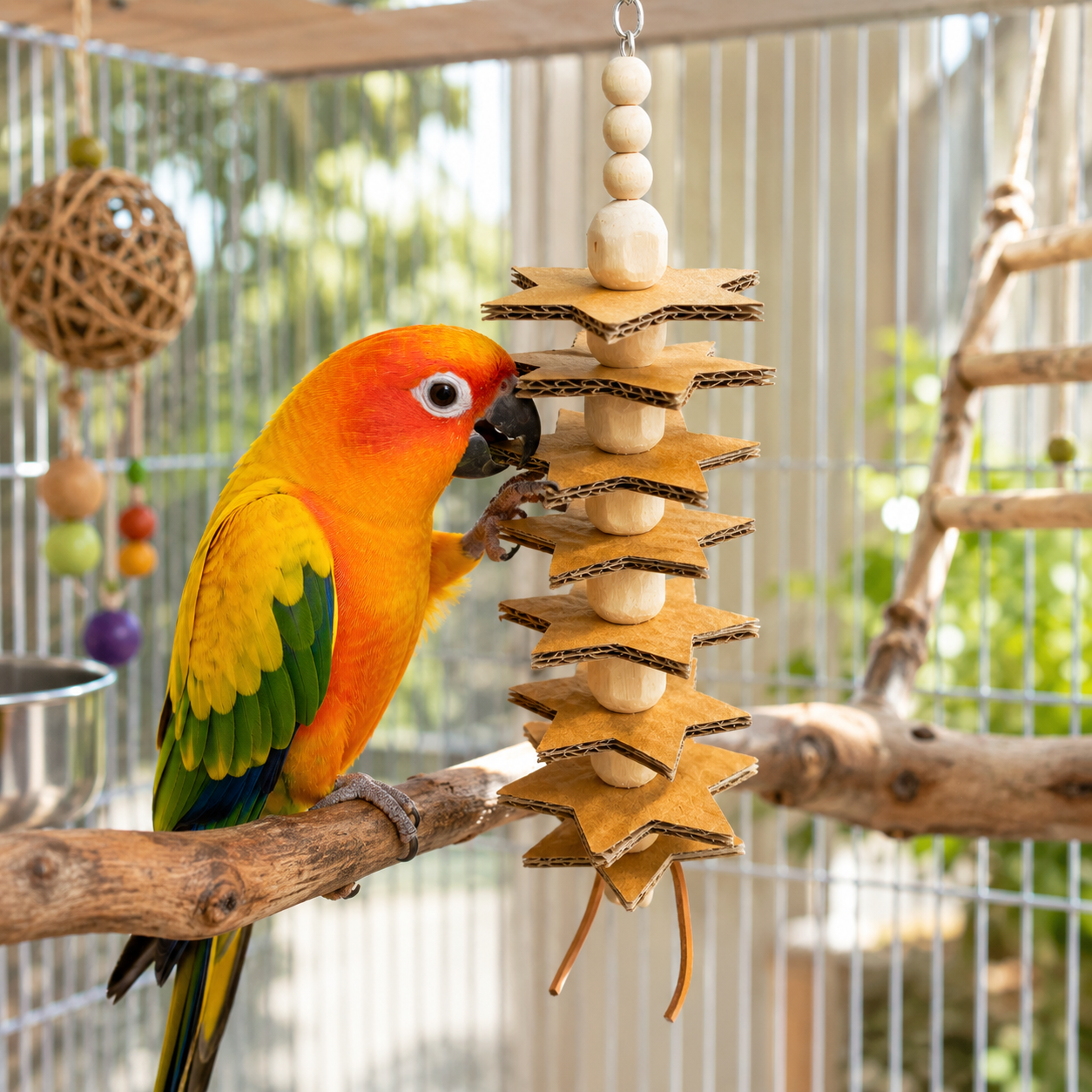 1148 Long Sola Star - Bonka Bird Toys