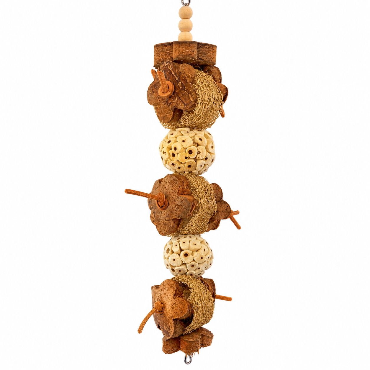 Natural Coconut & Loofah Stack