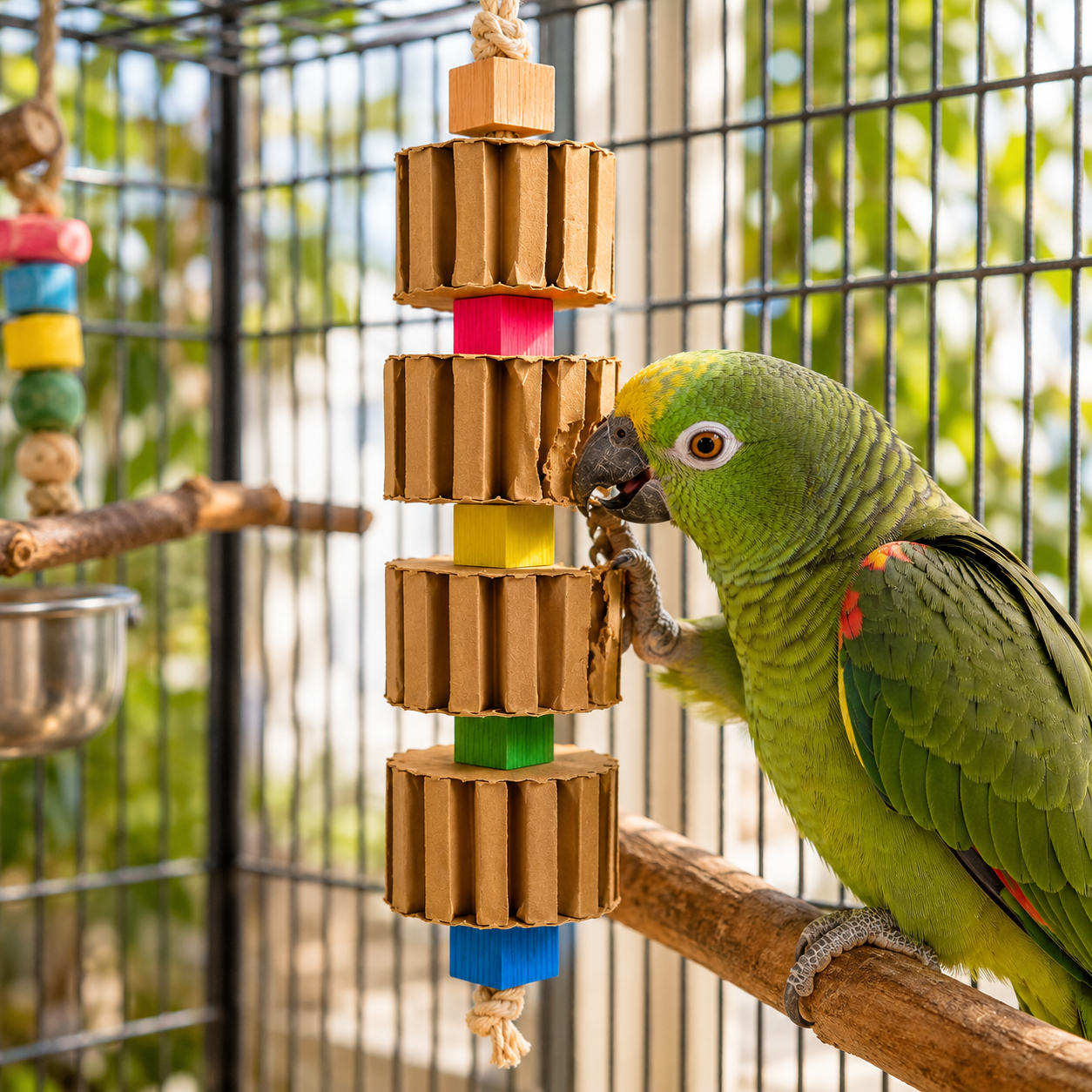 3750 Big Quad Blocks N Cube - Bonka Bird Toys