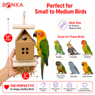 2610 Sola Log Cabin - Bonka Bird Toys