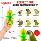 0044 Small Gearhead - Bonka Bird Toys