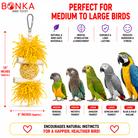 3885 Sola Heart Log - Bonka Bird Toys