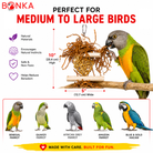 3885 Sola Heart Log - Bonka Bird Toys