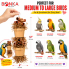 3867 Duo Money Pot - Bonka Bird Toys