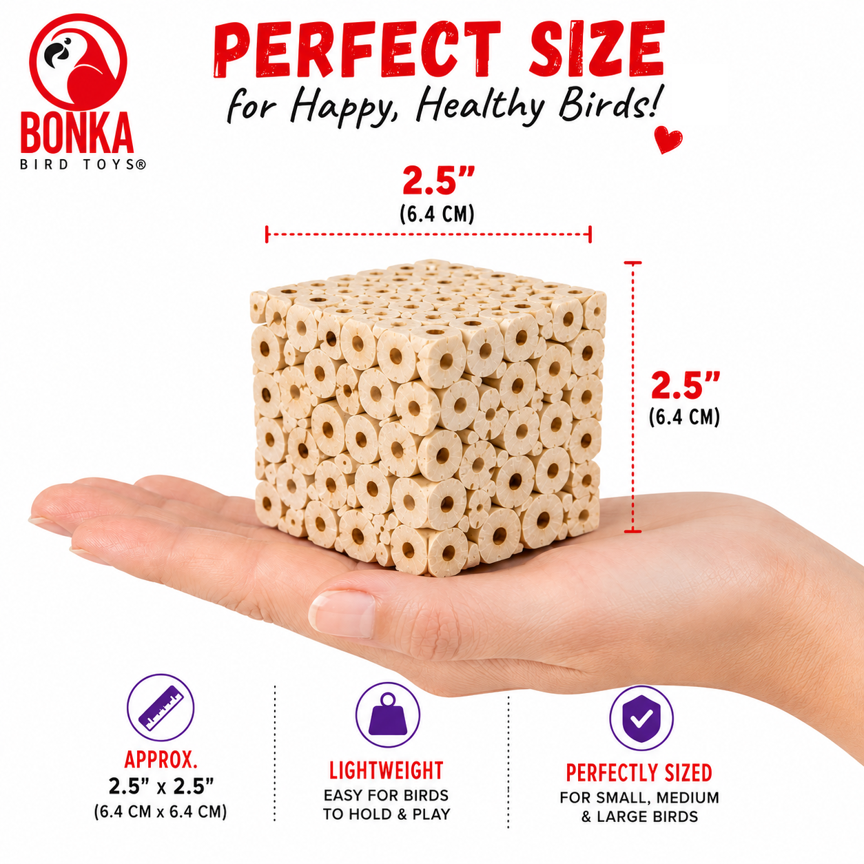 Big Sola Cubes - Bonka Bird Toys