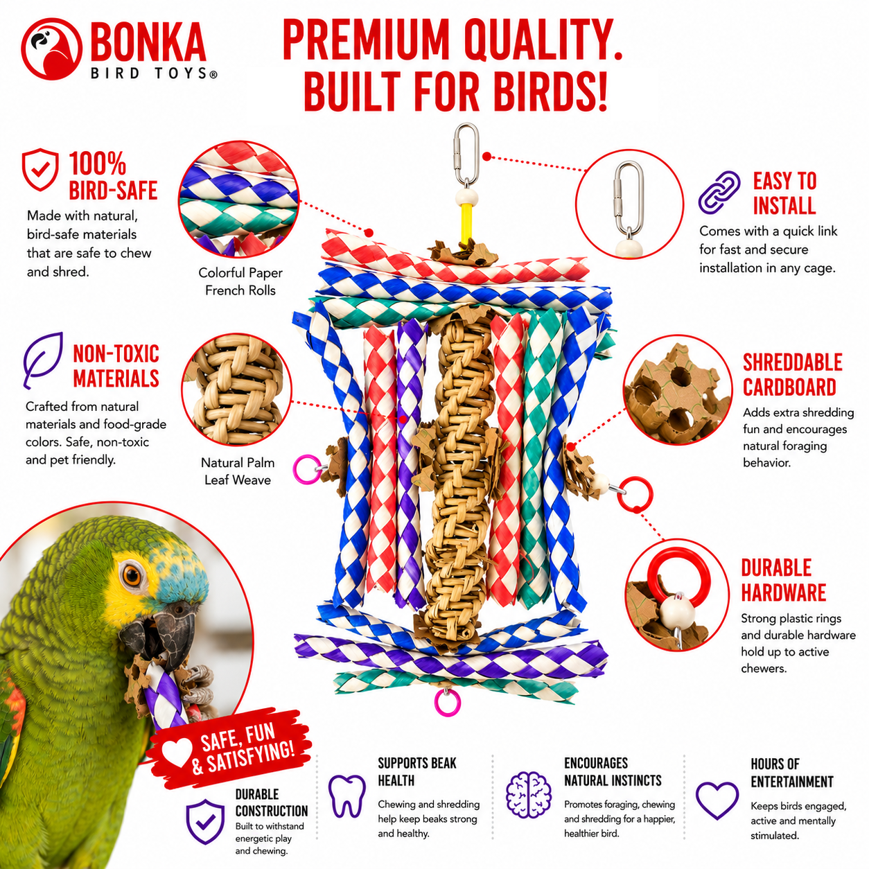 1242 Helix - Bonka Bird Toys