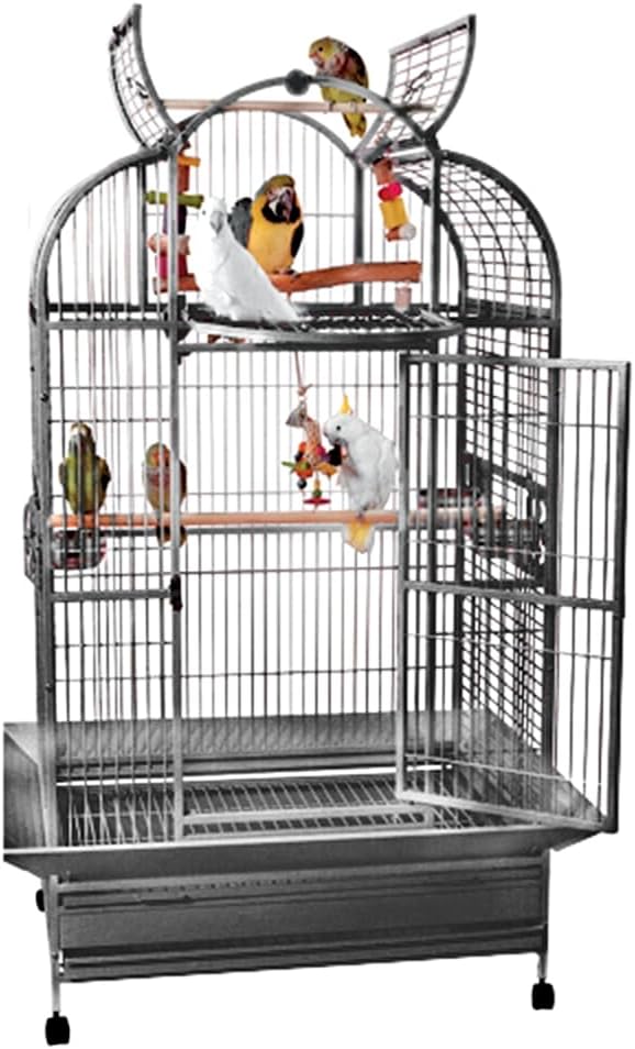 Kings Cages SLT 4032  Triple Top Cage 40X32X74 - Bonka Bird Toys