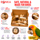 2028 Natural Foraging Bonka Box - Bonka Bird Toys