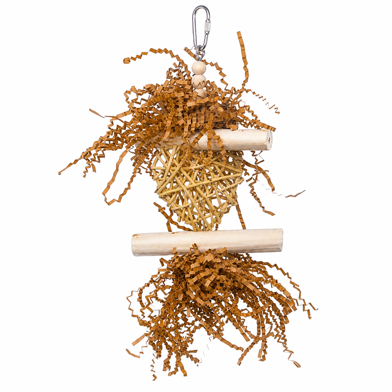 3885 Sola Heart Log - Bonka Bird Toys